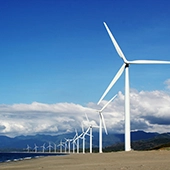 wind turbines