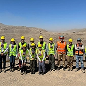 students on the 2024 Chile Global Engineering Trek