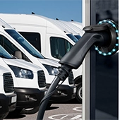 Electric vehicle charging fleet