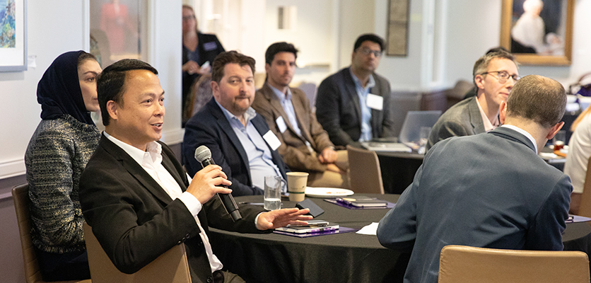 IAP members at a workshop