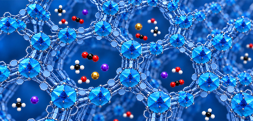 Metal organic framework graphic